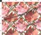 Pink Botanical Lattice Chinoiserie Trellis Boho Hawaiian Floral Tropical Mauve Large Scale Custom Printed Fabric by Spoonflower Various Fabrics by the Yard or Fat Quarter